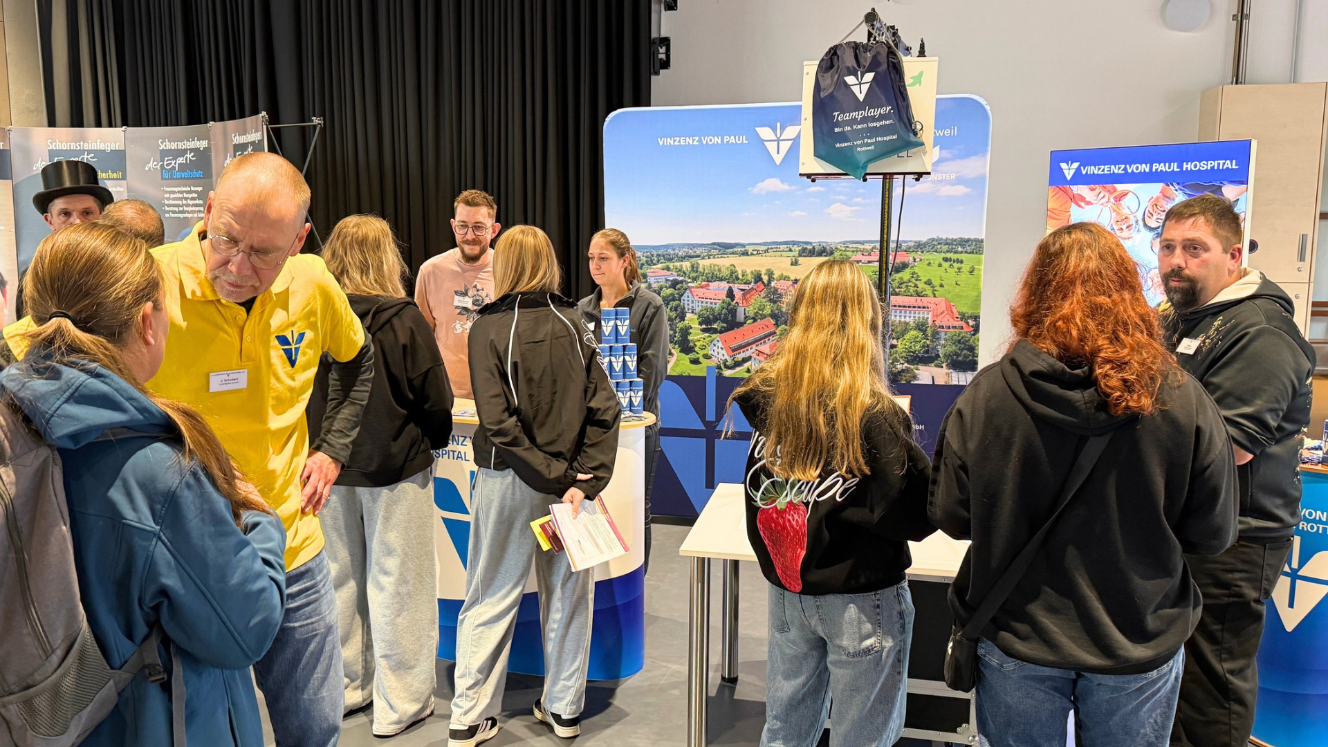 Messestand des Vinzenz von Paul Hospitals