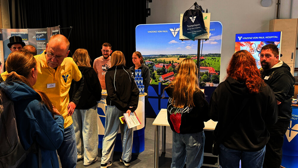 Messestand des Vinzenz von Paul Hospitals